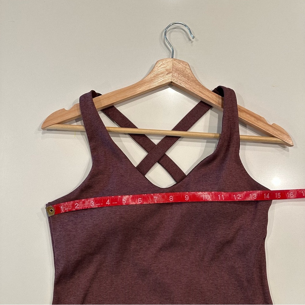 Gap Brown Workout‎ Tank Size Small - Picture 4 of 7